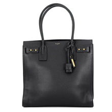 将图像加载到图库查看器中，SAINT LAURENT PARIS North South Sac de Jules Black647168 Leather
