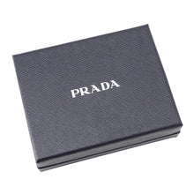 Load image into Gallery viewer, PRADA Saffiano Leather Triangle Bifold Wallet Black1ML050 Leather
