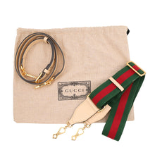 Load image into Gallery viewer, GUCCI 1955 Horsebit Shoulder Bag Beige658574 Leather
