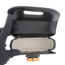 Load image into Gallery viewer, GUCCI Bamboo 1947 Mini Bag Black686864 Leather
