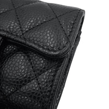 Load image into Gallery viewer, CHANEL Matelasse Classic Card Case BlackAP0214-Y01864-C3906 Caviar Leather
