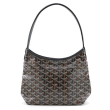 Load image into Gallery viewer, GOYARD Boheme Hobo Bag BlackBOHEMEMINTY01CL01P PVC Leather Size Mini
