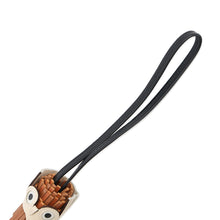 Load image into Gallery viewer, HERMES Bag Charm Chouette Gold/Pan de Epice/Black/Nata/White Epsom Lambskin Swift Leather
