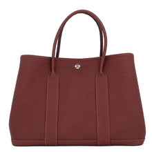 Load image into Gallery viewer, HERMES Garden Party Rouge H Negonda Leather Size PM
