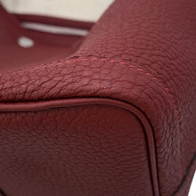 Load image into Gallery viewer, HERMES Garden Party Rouge H Negonda Leather Size PM
