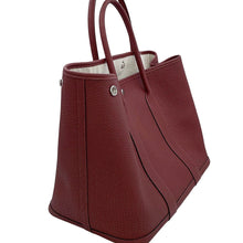 Load image into Gallery viewer, HERMES Garden Party Rouge H Negonda Leather Size PM
