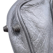 Load image into Gallery viewer, BALENCIAGA Luca Goal Shoulder Bag Gray719082 Leather
