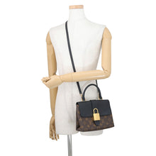 Load image into Gallery viewer, LOUIS VUITTON Locky NoirM44141 Monogram Smooth Cowhide Leather Size BB
