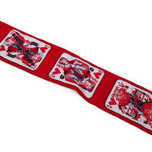 Load image into Gallery viewer, HERMES Twilly Jeu de Cartes (playing cards) Rouge/Black/Ardoise Silk100%

