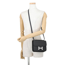 将图像加载到图库查看器中，HERMES Constance3 Miroir Black Epsom Size Mini

