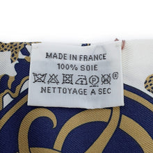 将图像加载到图库查看器中，HERMES Twilly Ex-Libris White/Marine/Grease Silk100%
