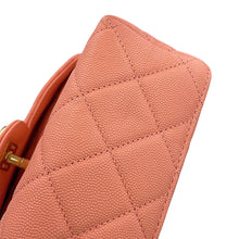 将图像加载到图库查看器中，CHANEL Matelasse Vanity Bag 2-Way Shoulder Bag salmon pinkAS3729 Caviar Leather Size Small
