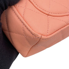 将图像加载到图库查看器中，CHANEL Matelasse Vanity Bag 2-Way Shoulder Bag salmon pinkAS3729 Caviar Leather Size Small
