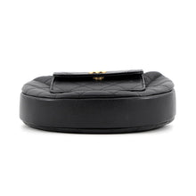 Load image into Gallery viewer, CHANEL Matelasse Round Handbag BlackAP3467-B13649-94305 Caviar Leather Size Mini
