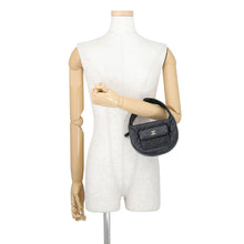 Load image into Gallery viewer, CHANEL Matelasse Round Handbag BlackAP3467-B13649-94305 Caviar Leather Size Mini
