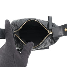Load image into Gallery viewer, CHANEL Matelasse Round Handbag BlackAP3467-B13649-94305 Caviar Leather Size Mini
