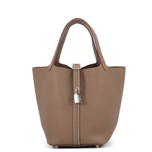Load image into Gallery viewer, HERMES Picotin Lock Etoupe Taurillon Clemence Size PM
