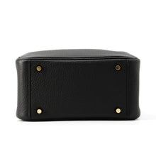 将图像加载到图库查看器中，HERMES Lindy Black Taurillon Clemence Size Mini
