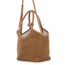 Load image into Gallery viewer, MIUMIU Ivy 2-way Bag Camel5BG286_2F81_F0401 Corduroy Leather
