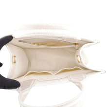 将图像加载到图库查看器中，Dior Book tote Latte WhiteM1325CZHT_M941 Canvas Size Small
