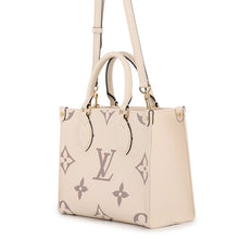 Load image into Gallery viewer, LOUIS VUITTON Onthego Crème / Bois de RoseM45654 Empreinte Size PM
