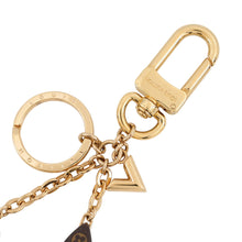 Load image into Gallery viewer, LOUIS VUITTON Blooming Flower BB Keychain Gold/PinkM63084 Metal Monogram Size BB
