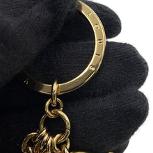 Load image into Gallery viewer, LOUIS VUITTON Blooming Flower BB Keychain Gold/PinkM63084 Metal Monogram Size BB
