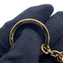 Load image into Gallery viewer, LOUIS VUITTON Blooming Flower BB Keychain Gold/PinkM63084 Metal Monogram Size BB
