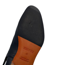 Load image into Gallery viewer, HERMES Short Boots Fortune BlackH222979ZH Calf Leather Size 41
