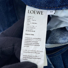 Load image into Gallery viewer, LOEWE Anagram denim pants Size 34 BlueS359Y11XBR Cotton100%
