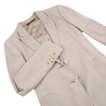 Load image into Gallery viewer, GUCCI Jacket Size 38 Beige297161 ZX832 Wool95% Cashmere4% Polyurethane1%
