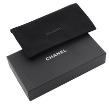 Load image into Gallery viewer, CHANEL Matelasse Round Zip Long Wallet Light BlueAP5181 Caviar Leather
