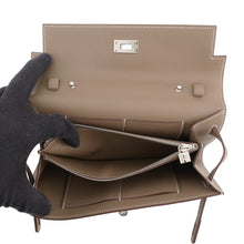 Load image into Gallery viewer, HERMES Kelly wallet long to go Etoupe Epsom
