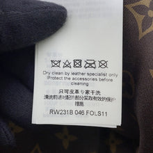 将图像加载到图库查看器中，LOUIS VUITTON Monogram Skirt Size 36 BlackFOLS11046 Calf Leather
