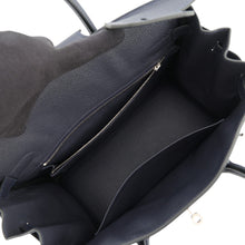 将图像加载到图库查看器中，HERMES Birkin Blue Nuit Togo Leather Size 30

