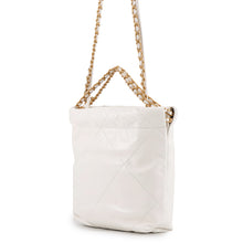 Load image into Gallery viewer, CHANEL CHANEL22 ChainShoulder Bag WhiteAS3980-B19059-10601 Shiny Calf Leather Size Mini
