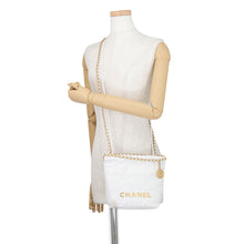 Load image into Gallery viewer, CHANEL CHANEL22 ChainShoulder Bag WhiteAS3980-B19059-10601 Shiny Calf Leather Size Mini
