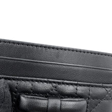 Load image into Gallery viewer, Dior Lady Dior Freesia Cannage Card Holder BlackS2604OUQA_M900 Lambskin
