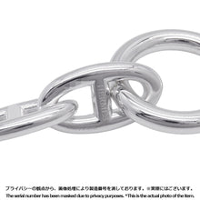 将图像加载到图库查看器中，HERMES Chaine d'Ancre Necklace 33 frames Size GM SV925
