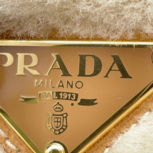 Load image into Gallery viewer, PRADA Shearling Tote Bag Beige1BG597 Shearling suede
