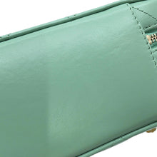 Load image into Gallery viewer, CHANEL Top-handle vanity case Light Green/Pink Lambskin Size Small
