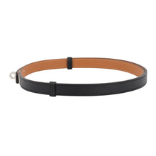 Load image into Gallery viewer, HERMES Kelly Belt Size 18 Black Epsom
