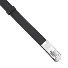 Load image into Gallery viewer, HERMES Kelly Belt Size 18 Black Epsom
