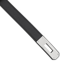 Load image into Gallery viewer, HERMES Kelly Belt Size 18 Black Epsom
