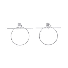 Load image into Gallery viewer, HERMES Echappé Earrings Size MM SV925
