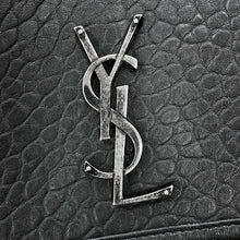 将图像加载到图库查看器中，SAINT LAURENT PARIS Niki ChainShoulder Black803777AACIA1000 Leather Size Large
