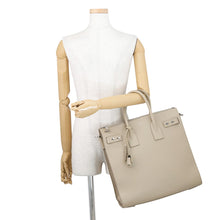 Load image into Gallery viewer, SAINT LAURENT PARIS North/South Sac de Jules Beige480583 Leather
