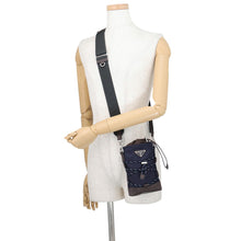 Load image into Gallery viewer, PRADA Speedlock Smartphone Pouch Navy/Brown2ZT079_2HE1_F0008 Nylon Leather
