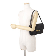 Load image into Gallery viewer, SAINT LAURENT PARIS Le Maillon Satchel Shoulder Bag Black737354 Leather
