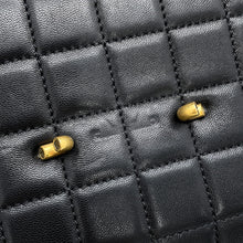 Load image into Gallery viewer, SAINT LAURENT PARIS Le Maillon Satchel Shoulder Bag Black737354 Leather
